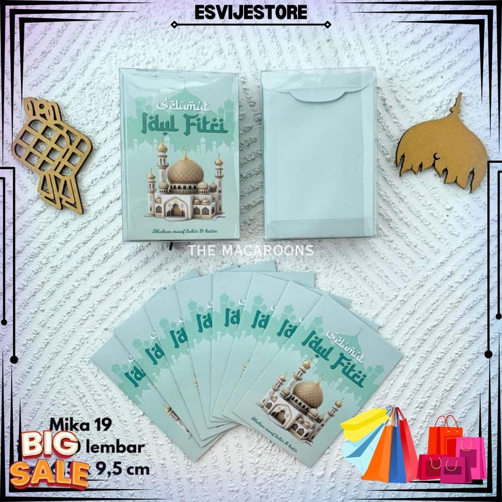 

Grosir 50 Lembar Amplop Lebaran Hari Raya Idul Fitri Angpao Thr Eid Mubarak D Promo 3.3