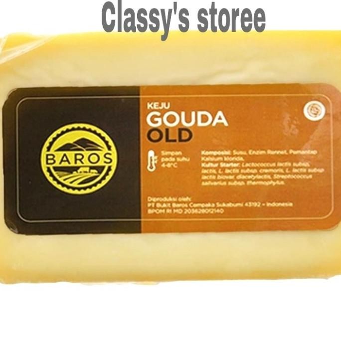 

SIAP KIRIM BAROS GOUDA CHEESE OLD 250 GR/KEJU