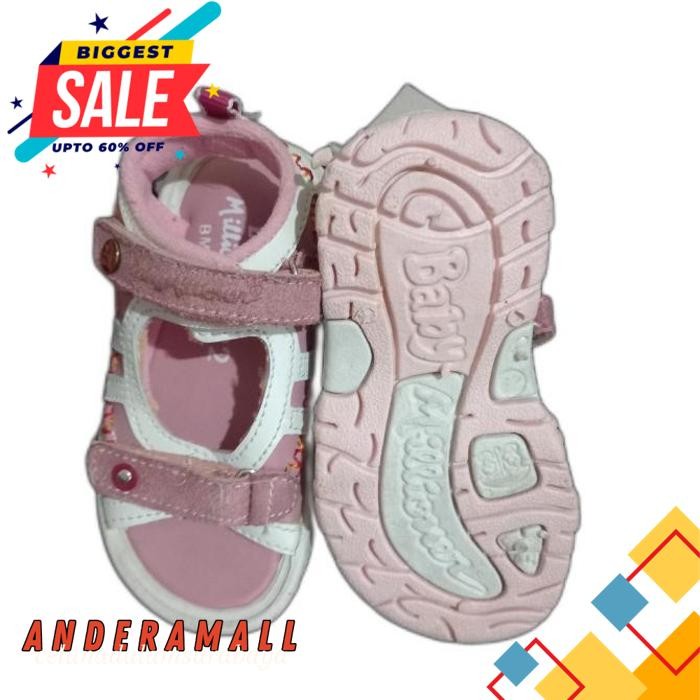 SEPATU SANDAL BAYI CEWEK BABY MILLIONER BMCC PEREMPUAN ANAK PEREMPUAN TERBAIK