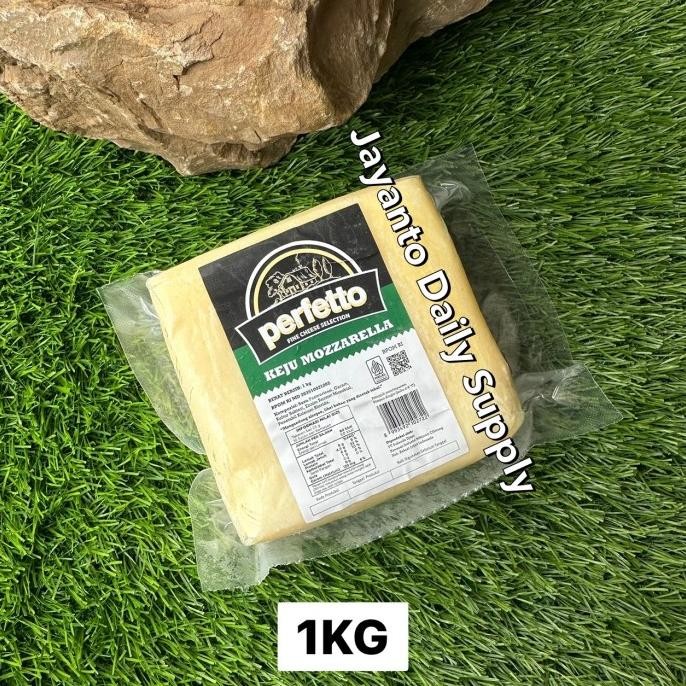 

SIAP KIRIM PERFETTO MOZZARELLA CHEESE 1KG ORIGINAL PACK / KEJU MOZARELLA CHEESE