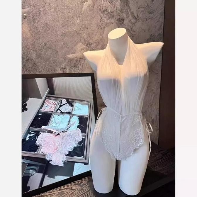 

Lp314 Sexy Lingerie Bodysuit Tali Leher Besar Jumbo Size Original