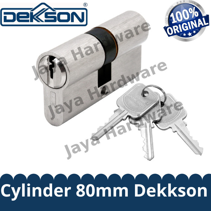 Cylinder Dekson DC DL 80mm SN Kunci Silinder Dekkson