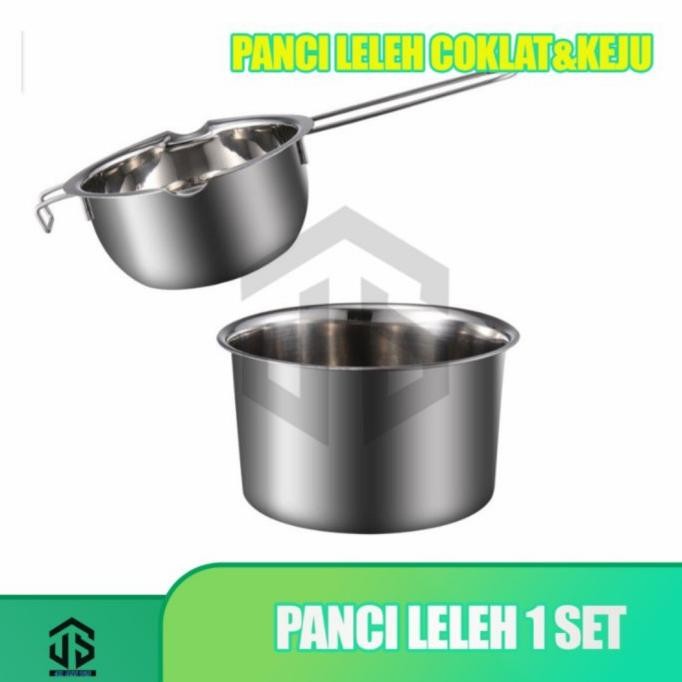 

SIAP KIRIM MELTING POT CHOCOLATE BUTTER PAN PANCI PELELEH COKLAT KEJU STAINLESS