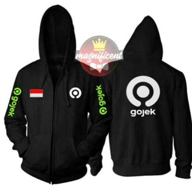 Murah Sweater Gojek Logo Terbaru / Sweater Gojek / Jaket Gojek