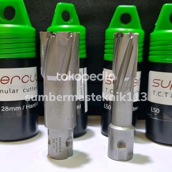 

SIAP KIRIM MATA BOR JETBROACH 30MM X 50MM TCT ANNULAR CUTTER 30MM JET BROACH