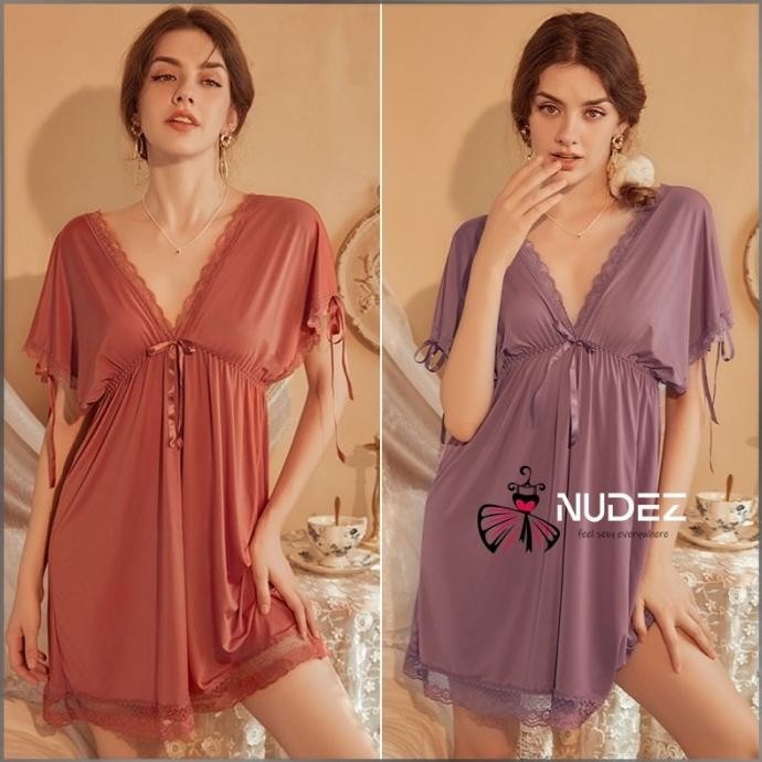 

Baju Tidur Wanita Sexy / Daster Lingerie Hot Kekinian Dinas Malam Haram N1888 Original
