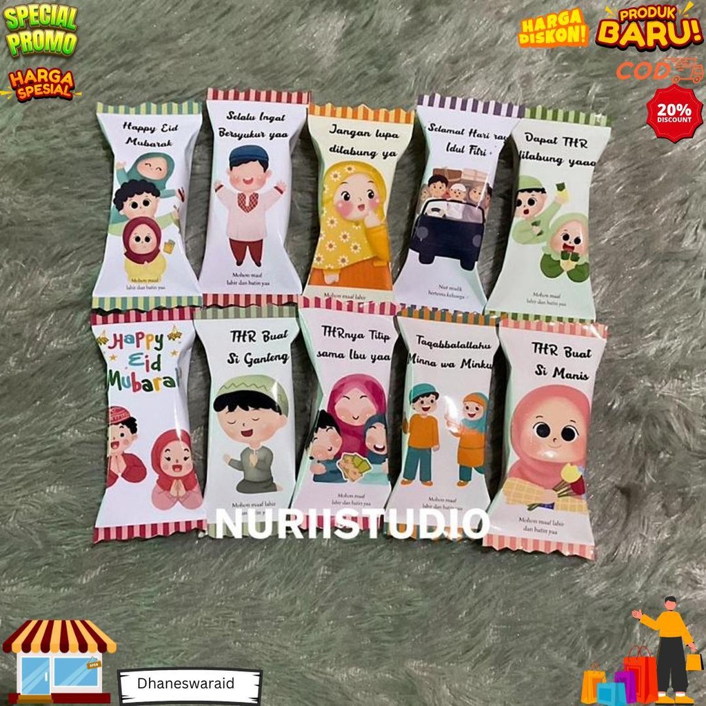 

Amplop Lebaran Permen Unik Terbaru (Isi 10Pcs) / Amplop Lebaran Permen Aesthetik D Sale