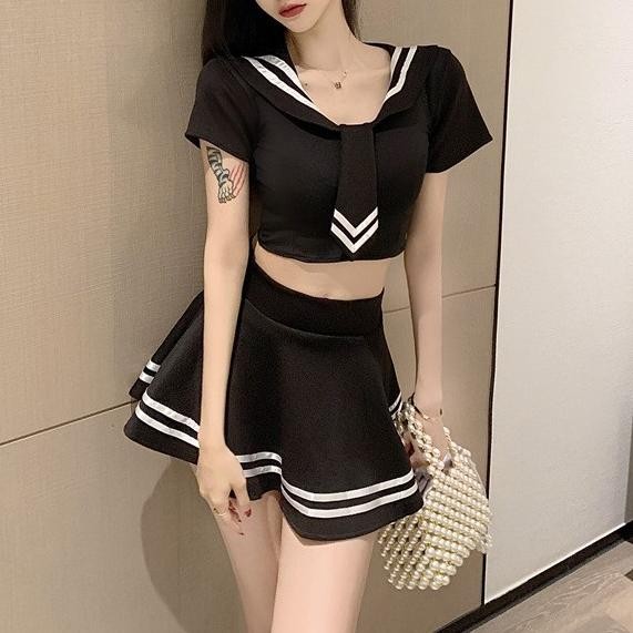 

Lingerie Cosplay Big Size Lingerie Sexy Kostum Cosplay Pelaut A5160 Original