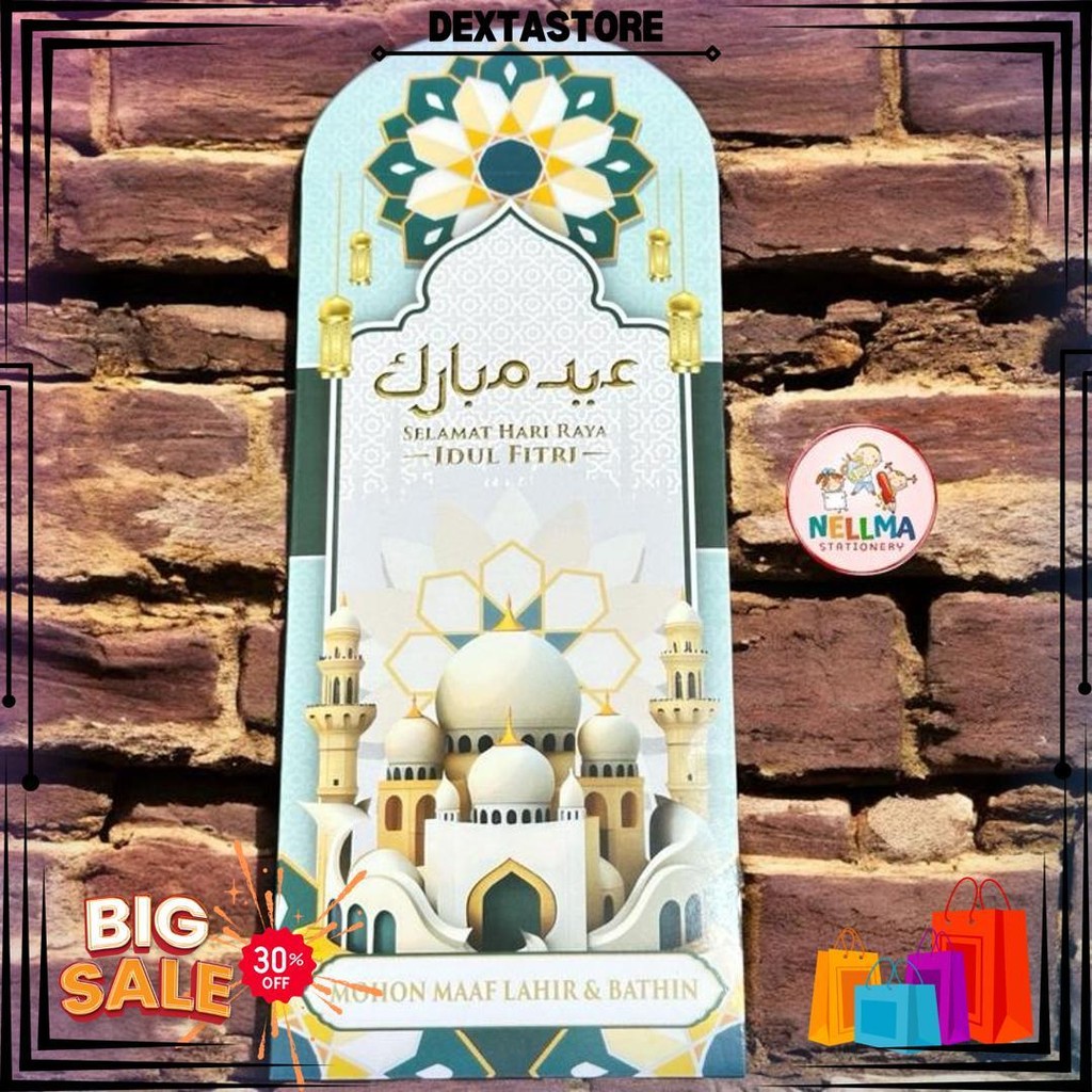 

Ampau Angpau Amplop Lebaran Panjang Embos Timbul ( Isi 5 Pcs ) Model Estetik D Termurah