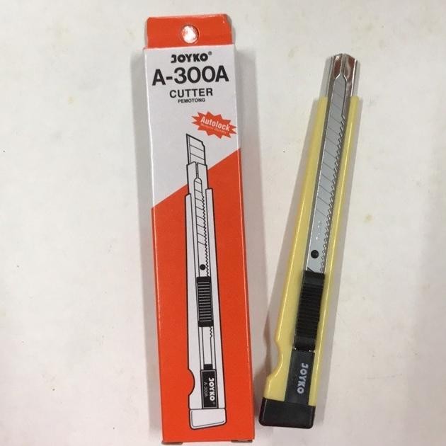 

SIAP KIRIM CUTTER A-300A JOYKO CUTTER KECIL/ CUTTERA-300A JOYKO 1 BOX ( ISI 12 )