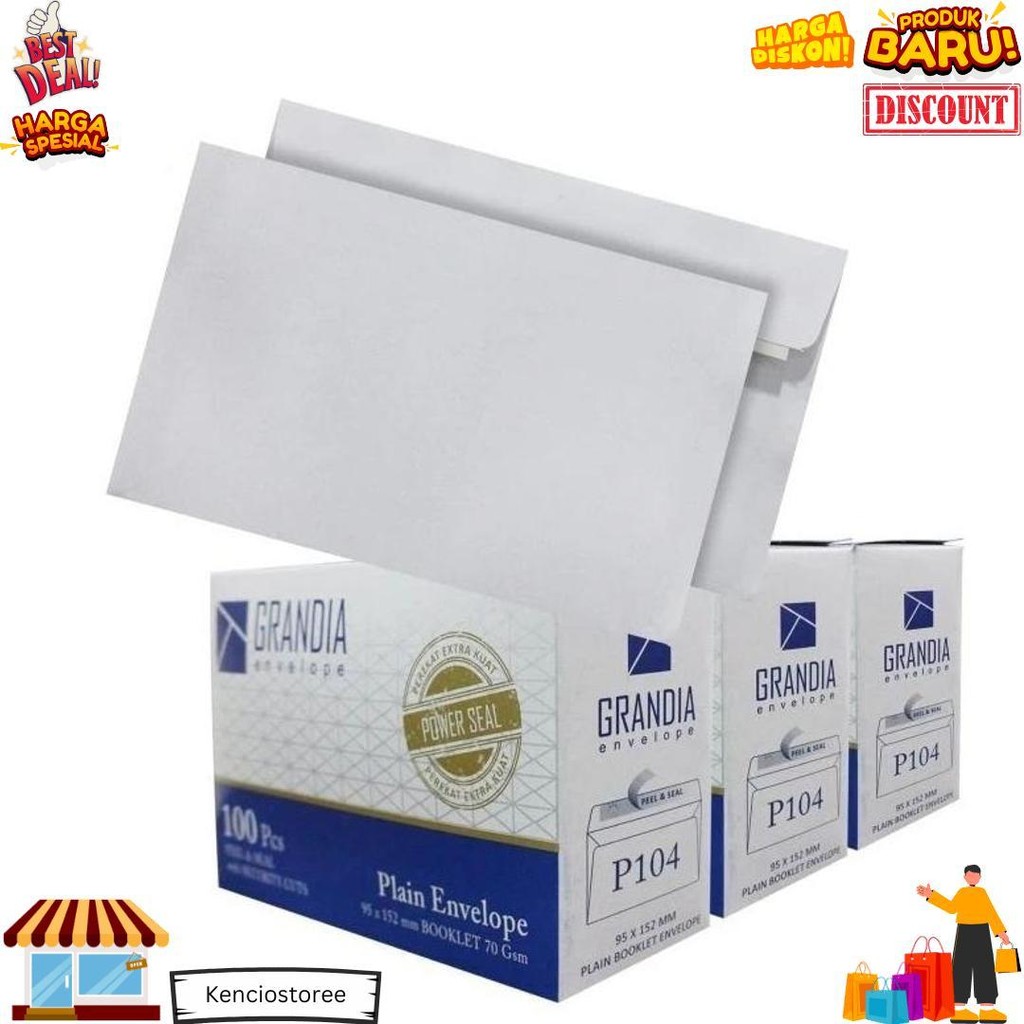 

Amplop Grandia Tebal Isi 100Pcs D Sale