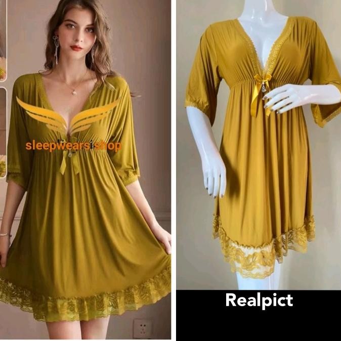 

Jumbo Baju Tidur Wanita -Dress-Daster-Lingerie 050Dp Original