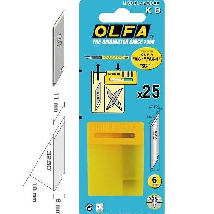 

SIAP KIRIM PISAU REFILL KB CUTTER OLFA AK-1