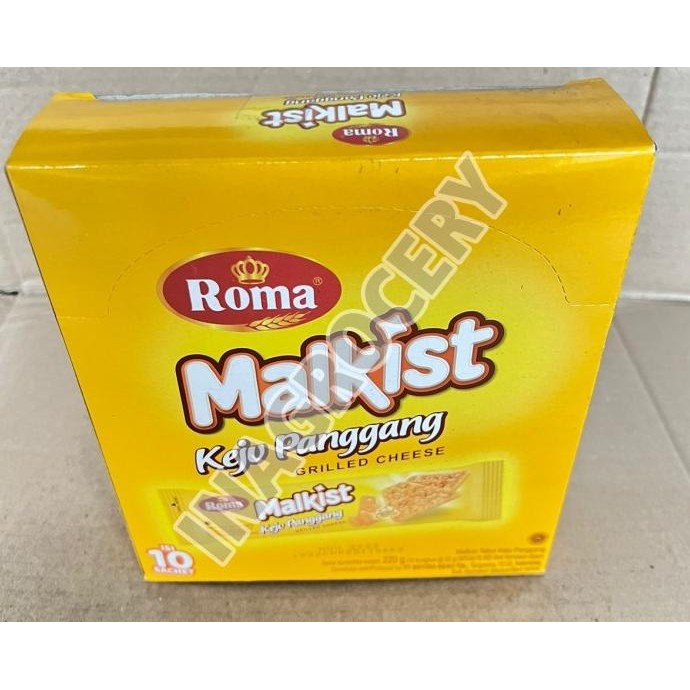 

SIAP KIRIM ROMA MALKIST KEJU PANGGANG BOX ISI 10PCS