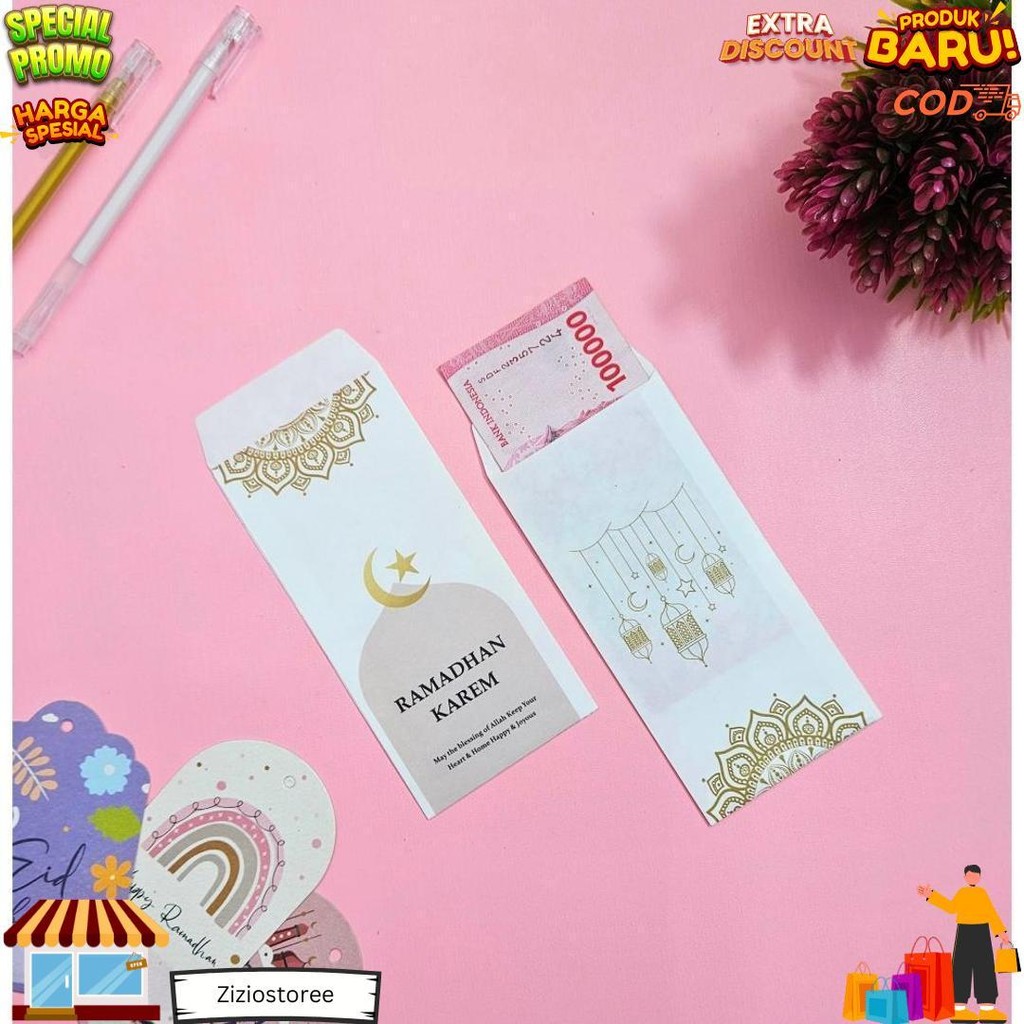 

[ Isi 30 Pcs ] Amplop Lebaran Panjang/Angpao Lebaran/Amplop Lebaran Aesthetic/Amplop Thr Idul Fitri 2025 D Terlaris