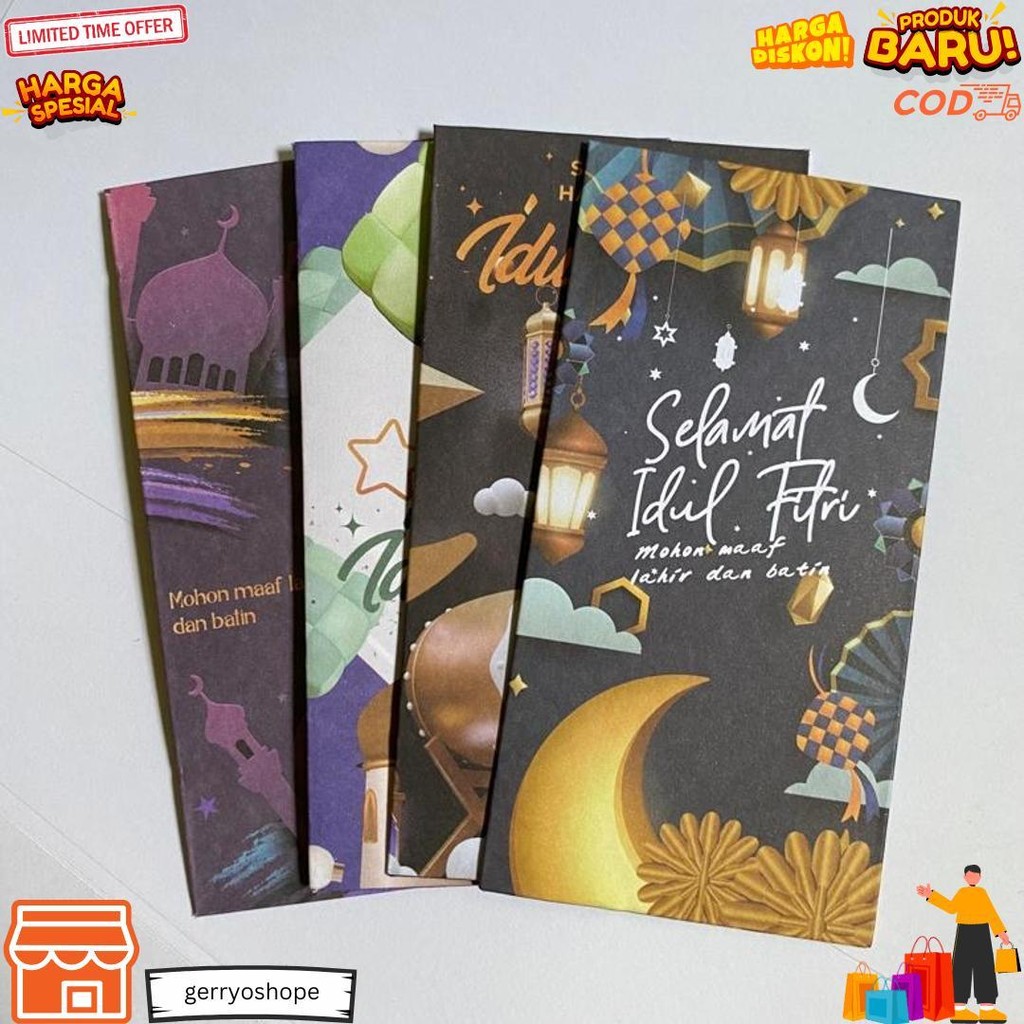 

Amplop Thr Idul Fitri (1 Pack = 10 Pcs) D Promo Puncak