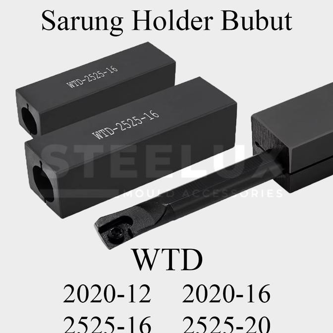 

SIAP KIRIM SHOCKPROOF BAR CUTTER SLEEVE HOLDER BUBUT WTD 2020-12/16 / 2525-16/20