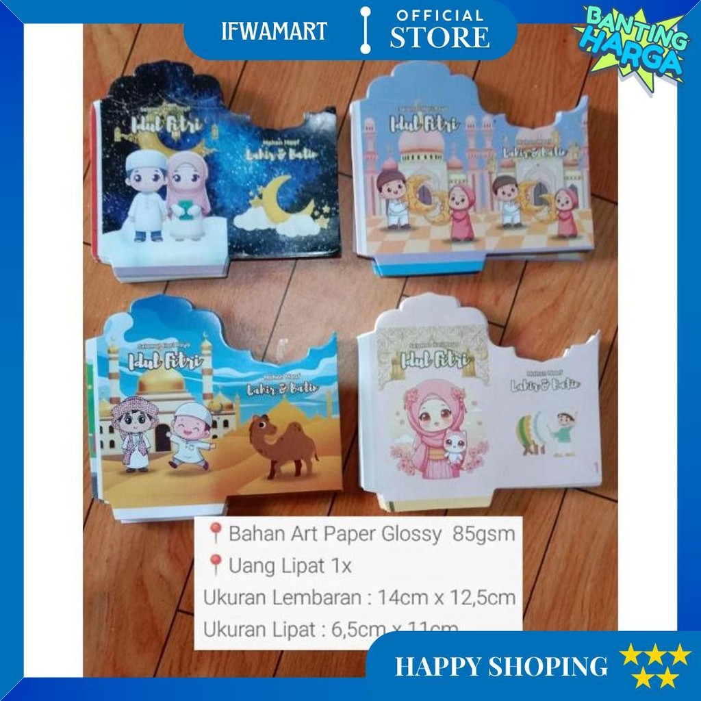 

Amplop Lebaran Tanggung Premium Bisa Milih Motif Isi 10 Amplop D Sale