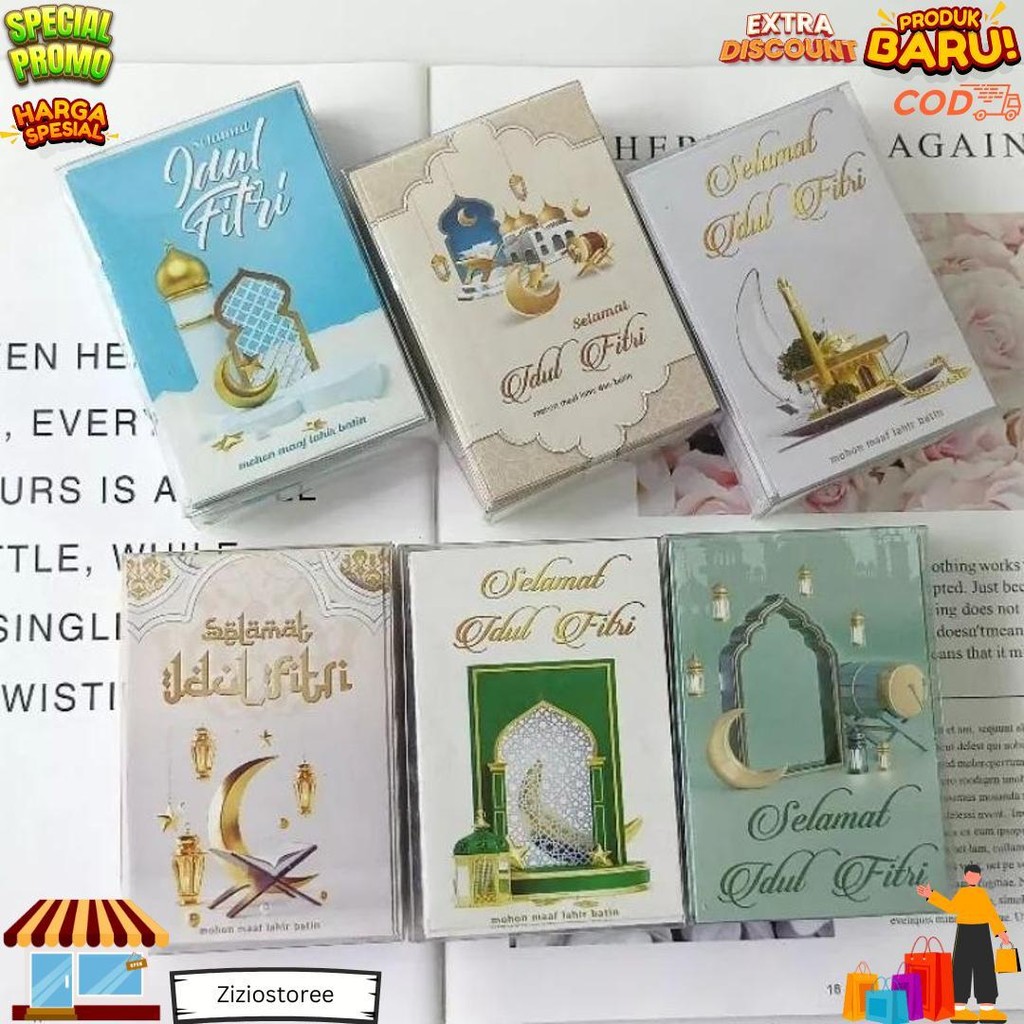 

Amplop Lebaran / Amplop Thr Idul Fitri Isi 50 Lembar Motif Religi D Sale