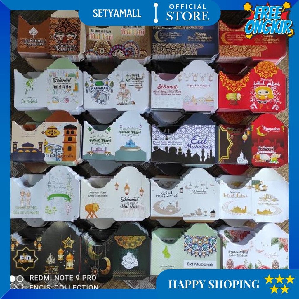 

1000 Lembar Amplop Lebaran Tema Karakter Uk Medium D Promo 3.3