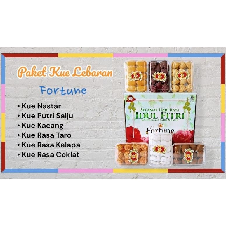 

Paket Kue Lebaran Fortune/Parcel Kue Kering/Hampers Cookies Ready Stock