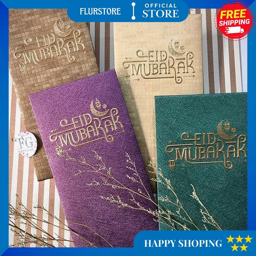 

Amplop Idul Fitri Lebaran Classy Eid 5Pcs Free Stiker Seal By Fgpaper D Promo 3.3