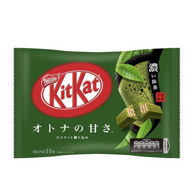 

Promo Kitkat Mini Japan | Cokelat Kit Kat Original Dark Chocolate Green Tea
