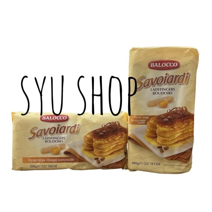 

Murah Balocco Savoiardi Italy Tiramisu Lady Fingers Finger 200Gr 400Gr Ladyfinger Ladyfingers
