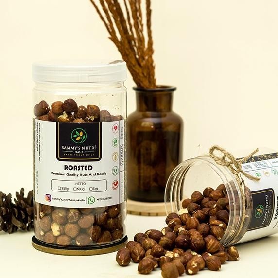 

Sale Roasted Salted Hazel Nut 250G (Kacang Hazel Panggang Asin Ringan)