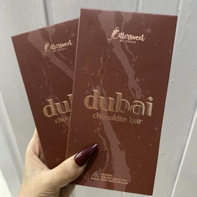 

Grosir Bittersweet By Najla Dubai Chocolate