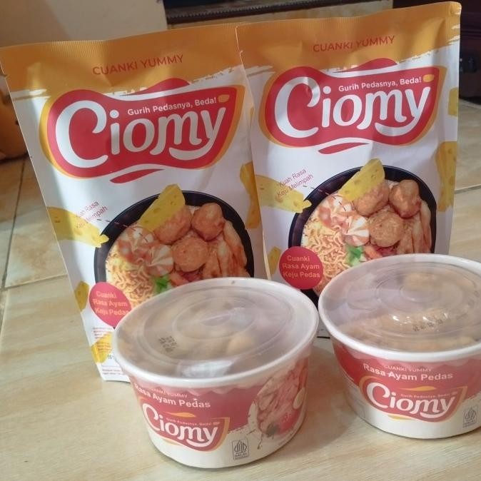 

Sale Ciomy Bundling 4 Pcs Kuah Keju Dan Spicy Chicken