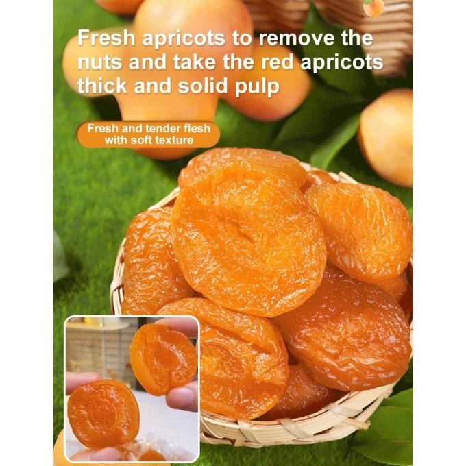 

Promo Manis Dan LembutTanpa Bahan Tambahan Dan Aprikot Merah Kering Tanpa Biji 250G/100G/Buang Biji Aprikot Kering/Handmade Milk Fu Red Apricot Dried Soft No Additives Casual Snacks Strawberry Sweet Pastries