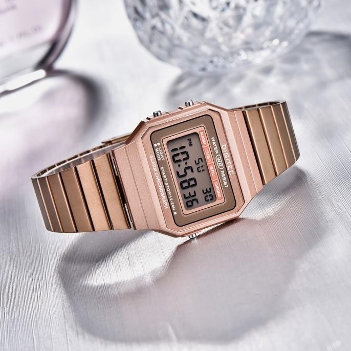 Sale Digitec Dg-3103T Jam Tangan Wanita Digital Rantai Classic 3103 / A700W