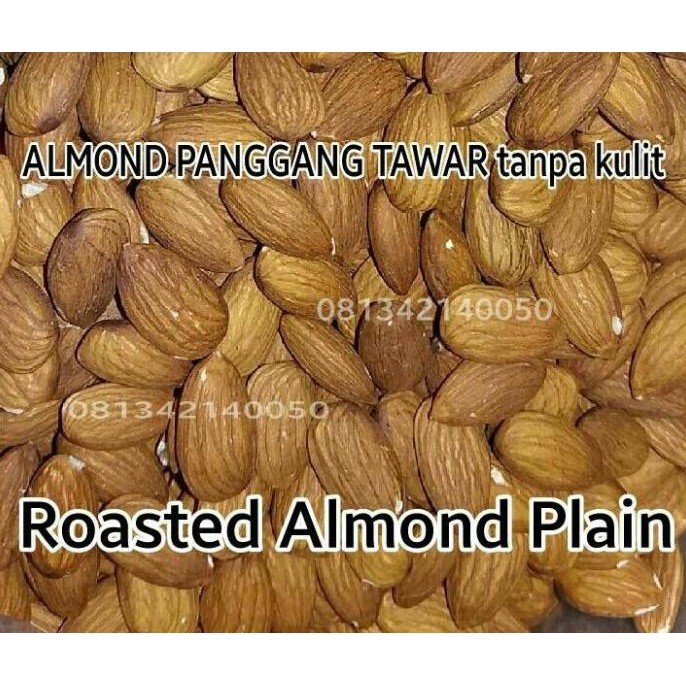 

Murah Almond Roasted (Kacang Almond Panggang) Blue Diamond Tanpa Cangkang
