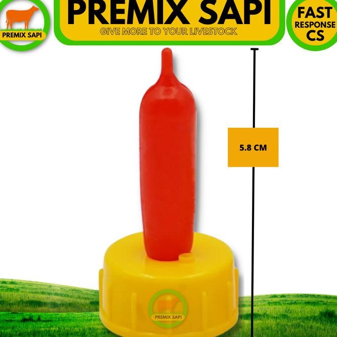 DOT CEMPE KAMBING MERAH ORANGE - DOT ANAK KAMBING