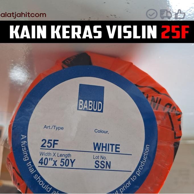 Kain Keras Vislin White 25F 1 Roll