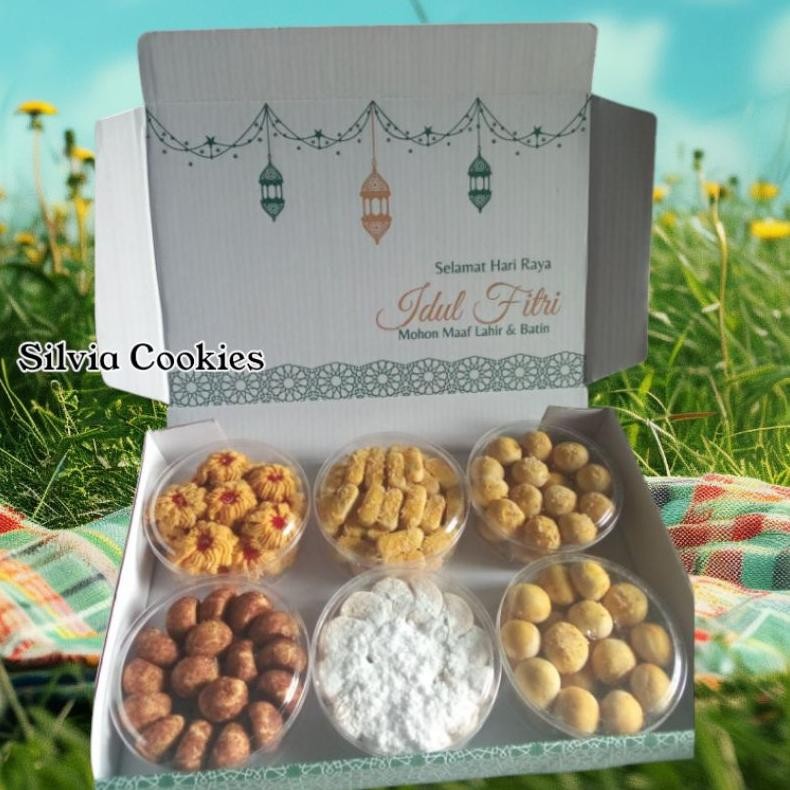 

TERLARIS PAKET KUE KERING ISI 6 TOPLES,Kemasan Toples 250gr re-65