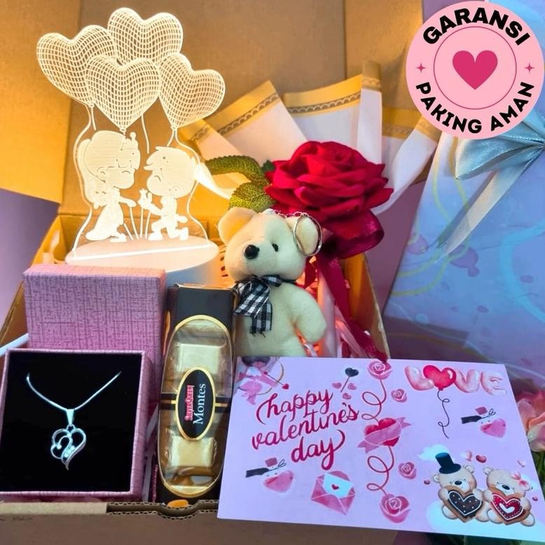 

VIRAL Hampers Valentine / Kado Valentine / Hadiah Cewek Romantis gk-61