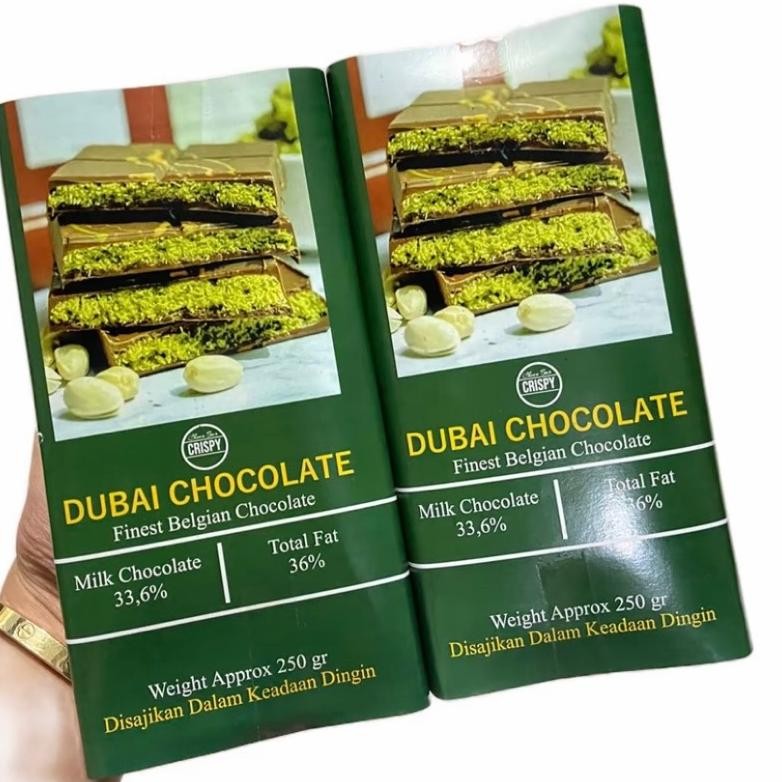 

VIRAL DUBAI CHOCOLATE PREMIUM MILK / COKLAT DUBAI PREMIUM GA24