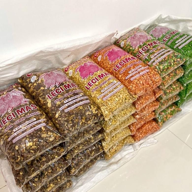 

PROMO 1 kg Kacang LECI MAS Koro Kulit, Koro Kupas / Toba, Polong Hijau, Kapri, Kacang Campur Mix (Asin, Pedas Manis, Bawang) Snack Kiloan er-23