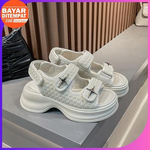 TERMURAH KZT-SW42 'FREE BOX' Sandal Gunung Wanita "LESYA" Tali Korea Impor Murah Premium fj-44