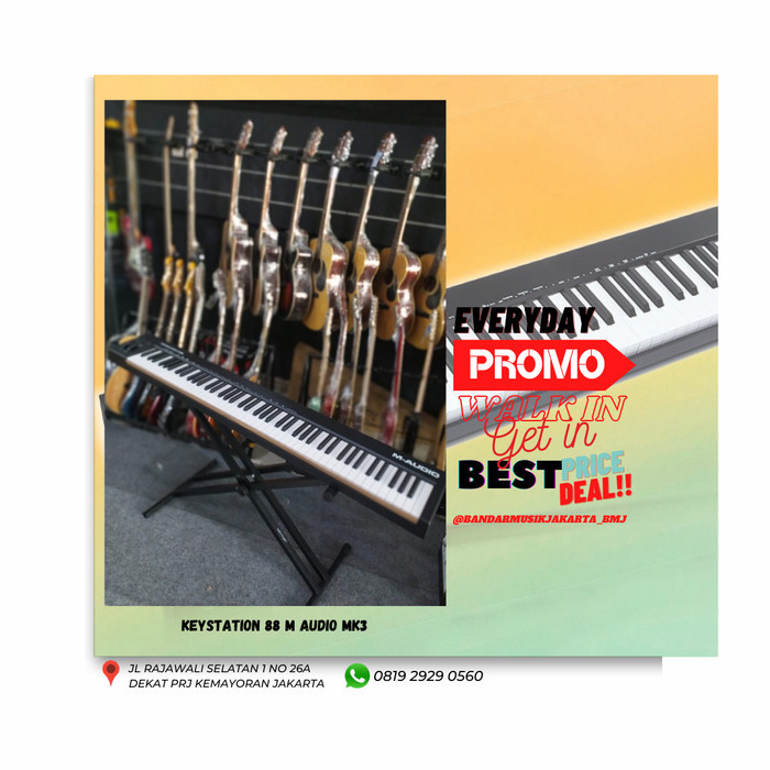 DISKON M-AUDIO KEYSTATION 88 MK3 BMJ