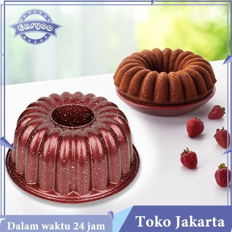 Loyang Kue Bolu Classic Anti Lengket | Cetakan Marmer Cake Anti Lengket | Baking Pan Cetakan Kue Bol