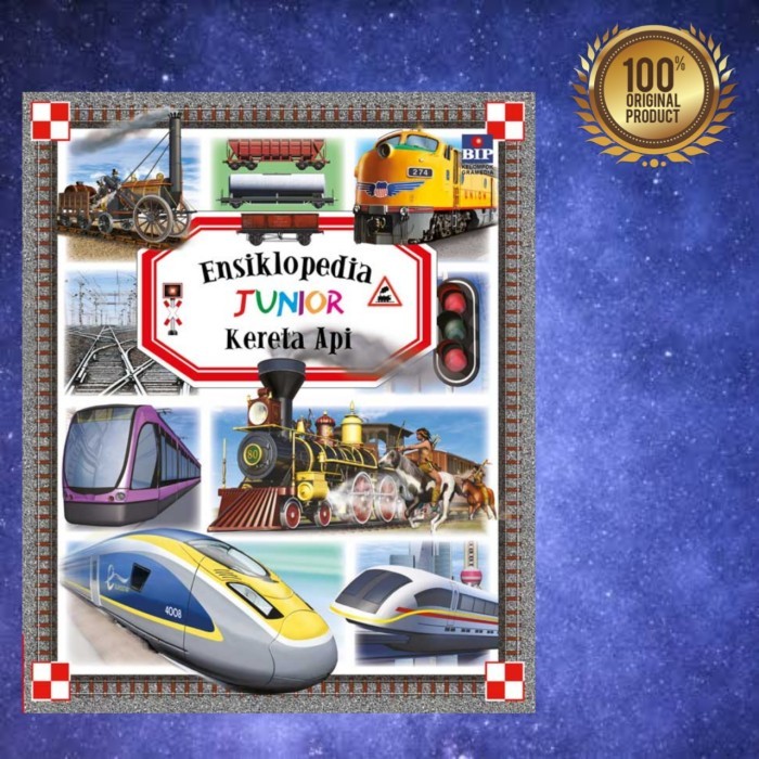 

HOT SALE! BUKU ANAK SERI ENSIKLOPEDIA JUNIOR : KERETA API