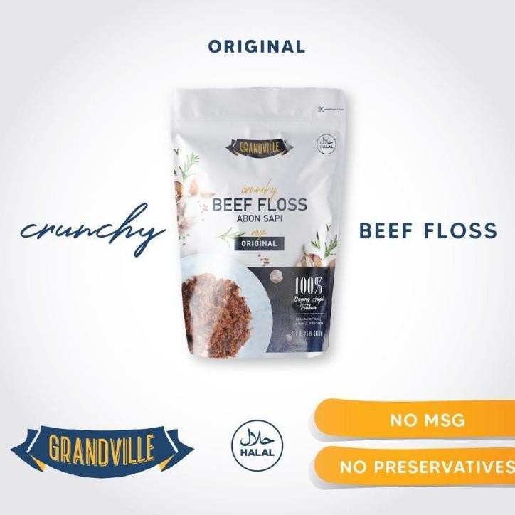 

Abon Grandville Abon Api Ayam 100G Chruncy Beef Chien Flo 100 G