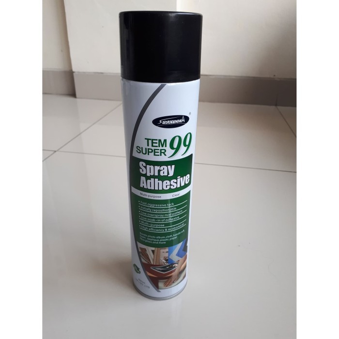

LEM SEMPROT SPRAY GLUE SUPER TEM 99 1 DUS (24CAN) LUAR JAKARTA