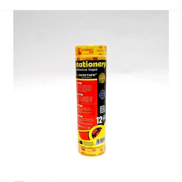 

(DUS) NACHI SELOTIP STATIONERY NACHI YELLOW 12 MM X 10 YARD