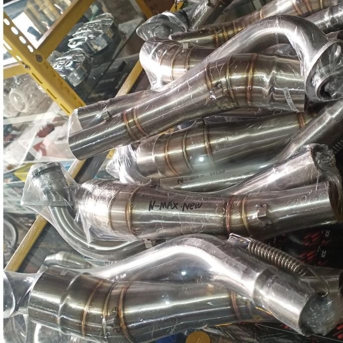 LEHER KNALPOT NMAX NEW/HEADER KNALPOT NMAX 2020/PIPA KNALPOT NEW NMAX Terlaris