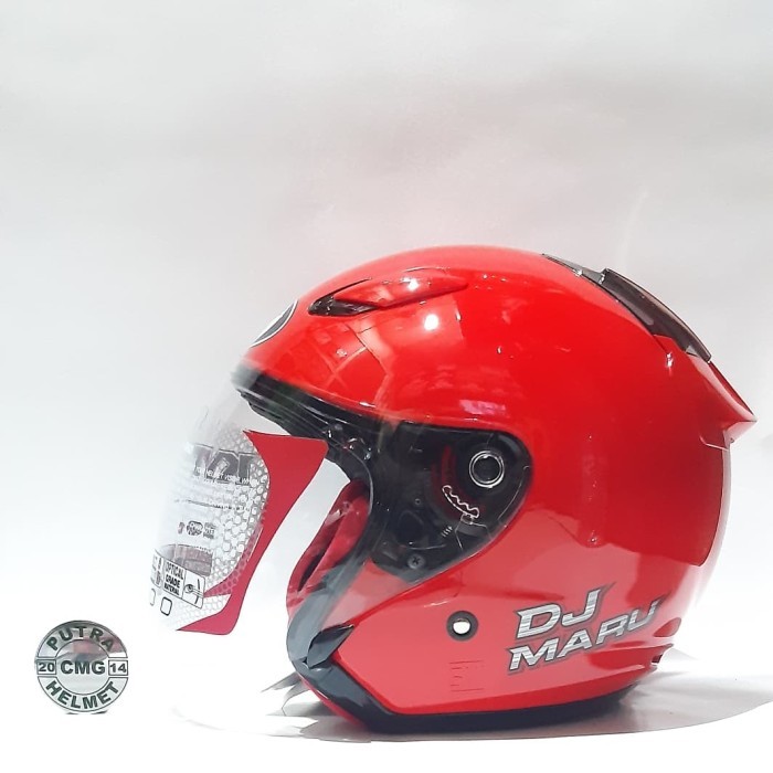 Helm Kyt Dj Maru Merah