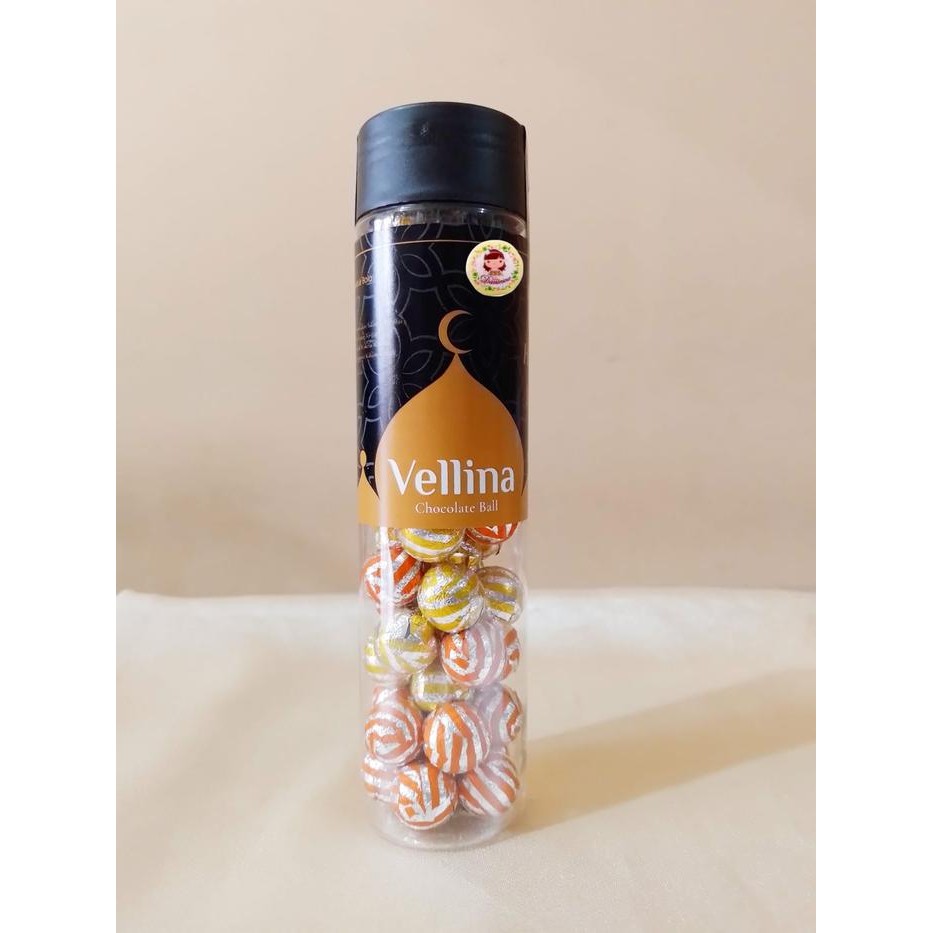 

Promo Kartonan Vellina Chocolate Ball Coklat Bentuk Bola Edisi Eid Mubarak Isi 24 Tabung (Ds Bgr)